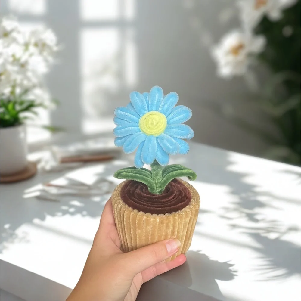 Handmade Mini Potted Forever Flowers